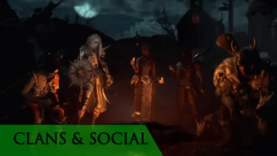 Clans and the Social Experience of Diablo 4